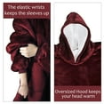 thumbnail image 4 of Solaris Oversize Sherpa, Crew Neck, Christmas Sweatshirt Hoodie (Women's, Men's), 4 of 6