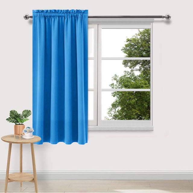 PRETXORVE Rideaux Isolation Thermique Économie Rideaux de Chambre et de Cuisine Rideaux Scandinaves Couleur Unie Soie
