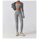 thumbnail image 3 of Chaqueta de Yoga for mujer, chaqueta de Yoga deportiva for correr al aire libre con cremallera, chaqueta de manga larga, ropa de Yoga de secado rápido for niñas, 3 of 7