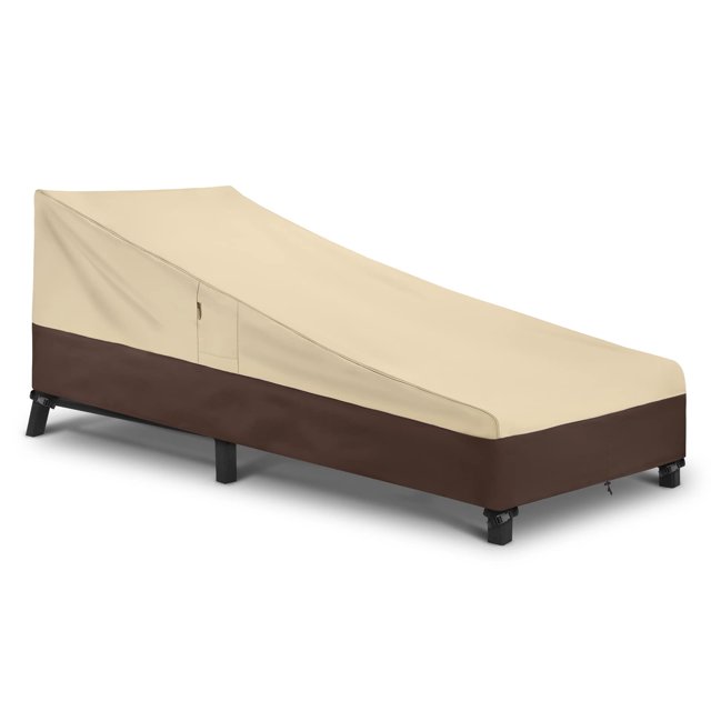 Funda Impermeable para Tumbona de Patio Arcedo 80x32x25 cm Beige