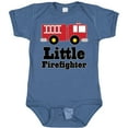 thumbnail image 3 of Inktastic Little Firefighter Fire Engine Boys or Girls Baby Bodysuit, 3 of 5