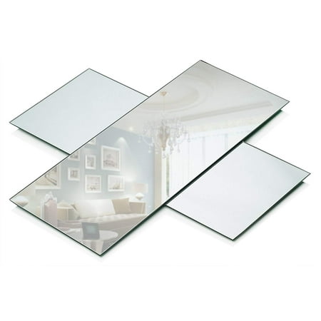 5 X 12 Inch Rectangle Mirror Candle Plate With Round Edge 1 Mm X 12 Inch Rectangle Mirror Candle Plate