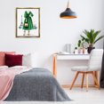 thumbnail image 4 of Stupell Industries Art Deco Parisian Green Dress Gold Floating Frame Canvas Art, 25 x 31, by Amanda Greenwood, 4 of 8