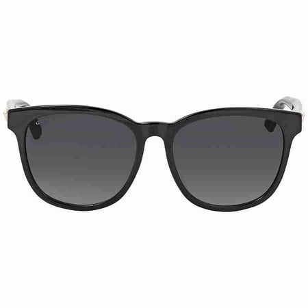 Gucci Grey Square Sunglasses GG0232SK 001 56