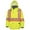 Yellow/Green, variant on Pioneer Hi Vis Winter Quilted Safety Parka for Men - Waterproof Work Jacket with Reflective Tape - ANSI Class 3 - Yellow