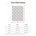thumbnail image 5 of Sikiie Sea Turtle Cozy Flannel Fleece Throw Blanket: Lightweight & Thick for All Seasons - Perfect for Women, Men, & Kids"40"x30", 5 of 6