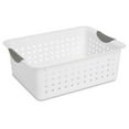 thumbnail image 4 of Sterilite Medium & Small Ultra Plastic Storage Bin Organizer Basket (12 Pack), 4 of 11