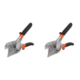 thumbnail image 1 of 2X Multifunction Angle Trunking Scissors Manganese Pipe Cutter Angle Shears Automatic Wire Cutting Duct Trim, 1 of 9