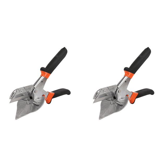 2X Multifunction Angle Trunking Scissors Manganese Pipe Cutter Angle Shears Automatic Wire Cutting Duct Trim