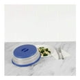 Tovolo Collapsible Microwave Food Cover, DishwasherSafe, BPAFree, Stratus Blue