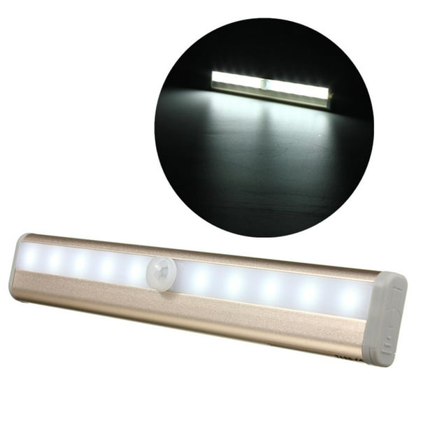 Novashion 10 Led Under Cabinet Lighting, Battery Operated Light Fixtures For Closets