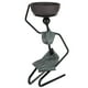 thumbnail image 1 of Candelabro de hierro hecho a mano con forma de mujer, decoración clásica para el hogar (negro), inspiración africana, 1 of 7
