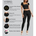 thumbnail image 2 of Hybrid & Company Women's Hyper Ultra Stretch Comfy Skinny Pants,BLACK S, 2 of 8