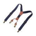 thumbnail image 3 of Tachiuwa Boys Suspender Children Brace Solid Color Strong Metal Clips Pants Suspender, 3 of 9