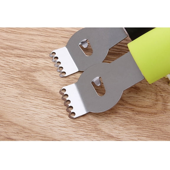 NICERIO Stainless Steel Citrus Zester and Shaver for Kitchen Use, Perfect for Chocolate, Fruits, and Vegetables - 1 Pack
