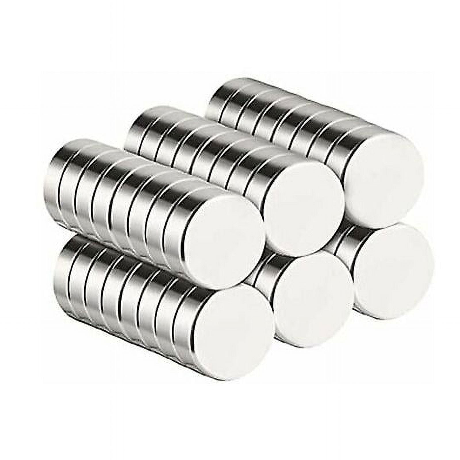 Mini Magneti Neodimio N52 30 Pezzi 30 Mini Magneti Al Neodimio N52 - Dischi 8x4 Mm, Ultra Potenti, Per Modellismo, Lavagne, Progetti Creativi Magneti Dischi 8x4 Mm