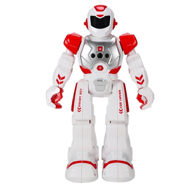Robot Toys for Kids: Interactive Remote Control Programmable Robot with Walking, Dancing, Gesture Sensing, Adjustable Volume, Rechargeable Rc Toy for Ages 3-12, Ideal Gift for Boys and Girls (Blue)
