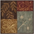 thumbnail image 4 of SAFAVIEH Bella Tama Floral Flowers Wool Area Rug, Multi, 5' x 8', 4 of 8
