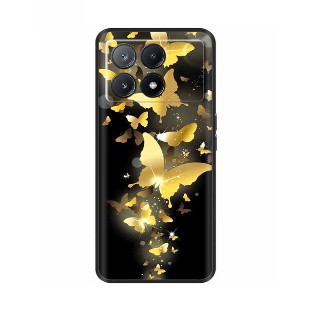 For Xiaomi Poco X6 Pro Case Shockproof Soft Silicon Phone Case For Xiomi Poco M6 Pro 5G Fashion PocoX6 Protect Cover Coque Funda