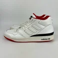 thumbnail image 3 of Adi - das Mens White Red High Top Basketball Shoes Sneakers Size 17 US EVM 004001, 3 of 6