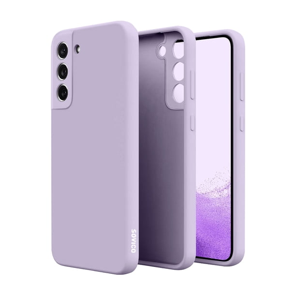 Funda de Protección para Samsung Galaxy S22 Plus - Sovico - Silicón con Forro de Microfibra
