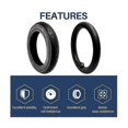 thumbnail image 3 of 2 Set 12 1/2x2 1/4 Battery Car Tire 57-203 Electric Wheelchair Inner and Outer Tire 62-203 Pneumatic Tire, 3 of 5