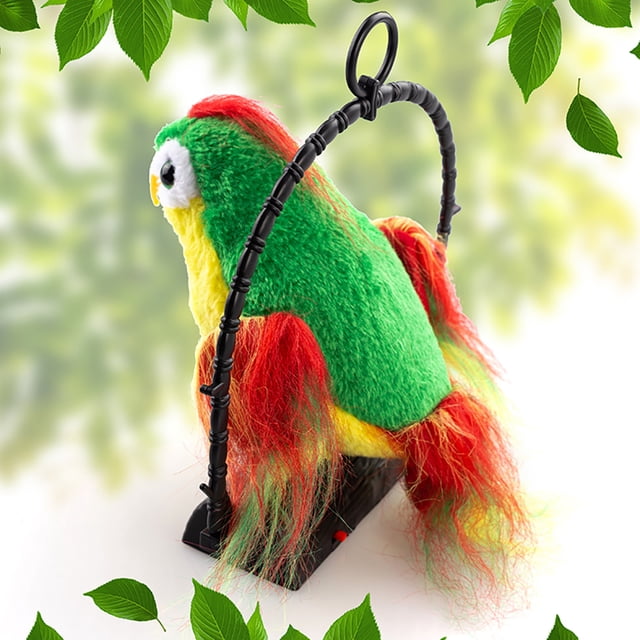 Regalo de cumpleaños para niños, loro parlante repite lo que loro parlante, juguete electrónico de peluche, construcción robusta