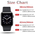 thumbnail image 2 of Pack 3 Compatible with Apple Watch Band 38mm, Soft Silicone Band Compatible iWatch Series 4, Series 3, Series 2, Series 1 (Black/Gray/Pink, 38mm/40mm-S/M), 2 of 7