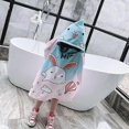 thumbnail image 2 of Children's bath towel cape cartoon beach water absorption 60*120cm blue, 2 of 5