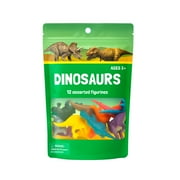 Best Brands Realistic Animal Toy Figurines, Educational Toy for Children, 12 Piece per Pack, Designs May Vary, Suitable for Ages 3+