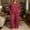 Red, variant on Naittoop Women Pajama Set Plus Size Long Sleeve 2 Piece Pj Sets Soft Long Sleeve V Neck Tops Wide Leg Pants with Pockets