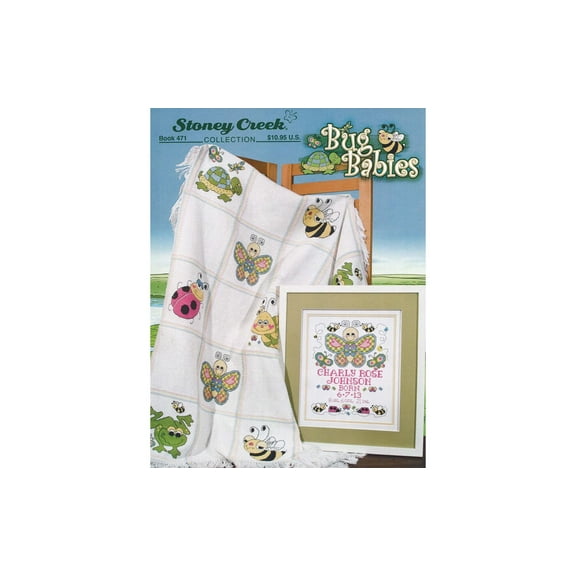 Stoney Creek Bug Babies Cross Stitch Bk