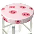 thumbnail image 6 of Goofa Cute Pig Nose Printed Stool Covers Round, Waterproof Round Bar Stool Covers Anti-Slip Round Bar Stool Seat Cover with Elastic Bands Durable -, 6 of 7