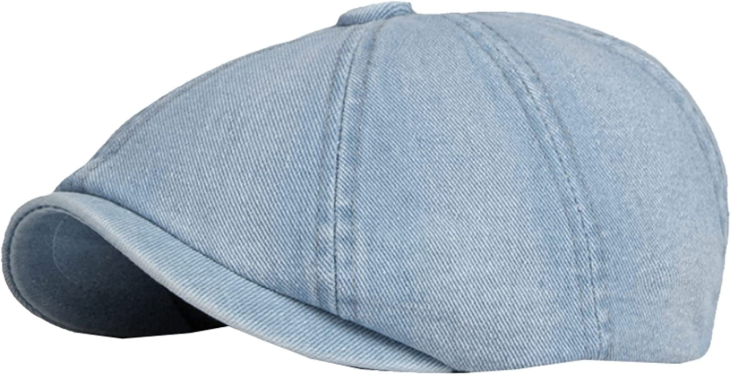Béret Octogonal Vintage - Type Newsboy - Taille Ajustable - Style Automne/hiver - Pour Hommes Et Garçons