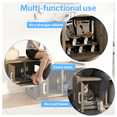 thumbnail image 4 of ENNSOO Cat House Compact Cute Stylish Design Spacious Interior Tough Shatter Resistant Material With Tool Free Installation For Indoor Pet Use, 4 of 5