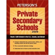 Peterson's Private Secondary Schools 2009 [Hardcover - Used]