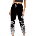 thumbnail image 1 of Pantalones Para Mujer Moda Casual Estampados Pantalones de Cintura Elástica Pantalones Largos Y Rectos Pantalones de Chándal Odeerbi  ODB126316, 1 of 5