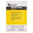 thumbnail image 4 of Niche Complete Organic Brake Pad Set for Honda Interceptor 800 Motorcycle MK1002453, 4 of 8