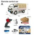 thumbnail image 6 of Plastic Remote Control Truck Toy with 6 Boxes, Stickers, and Accessories - 22x11x12cm, Gray Color, 500mAh Battery, 30m Control Range, 6 of 10