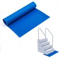 thumbnail image 2 of Jinsinto 0.9x1m Pool Ladder Mat, Pool Stair Mat Pool Ladder Protective Mat Non-Slip Stair Mat Pool Ladder Mat (Blue), 2 of 5
