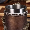 thumbnail image 4 of Jiibva 600ML Vintage Dragon Beer Tankard 304 Stainless Steel Medieval Beer Stein Cup Resin Coffee Beer Mug for Party Bar, 4 of 7