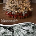 thumbnail image 4 of Arbol Navidad Nevado Jardiemx 2.10m Pino Navideño Ramas Escarchadas, 4 of 9