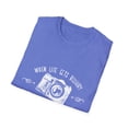 thumbnail image 4 of When Life Gets Blurry Adjust Your Focus Motivational Photographer Gift Photography Unisex Softstyle T-Shirt, 4 of 4