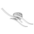 thumbnail image 2 of Lámpara de techo LED paralela con forma ondulada para sala de estar, decoración, luz blanca, CA 85-265 V, 2 of 14