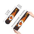 thumbnail image 2 of Goofa Fall Gnomes Pattern Non Slip Socks with Grips for Elderly, Crew Socks Yoga Hospital Socks Cushioned Sole Gripper Socks for Men Women, 2 of 5