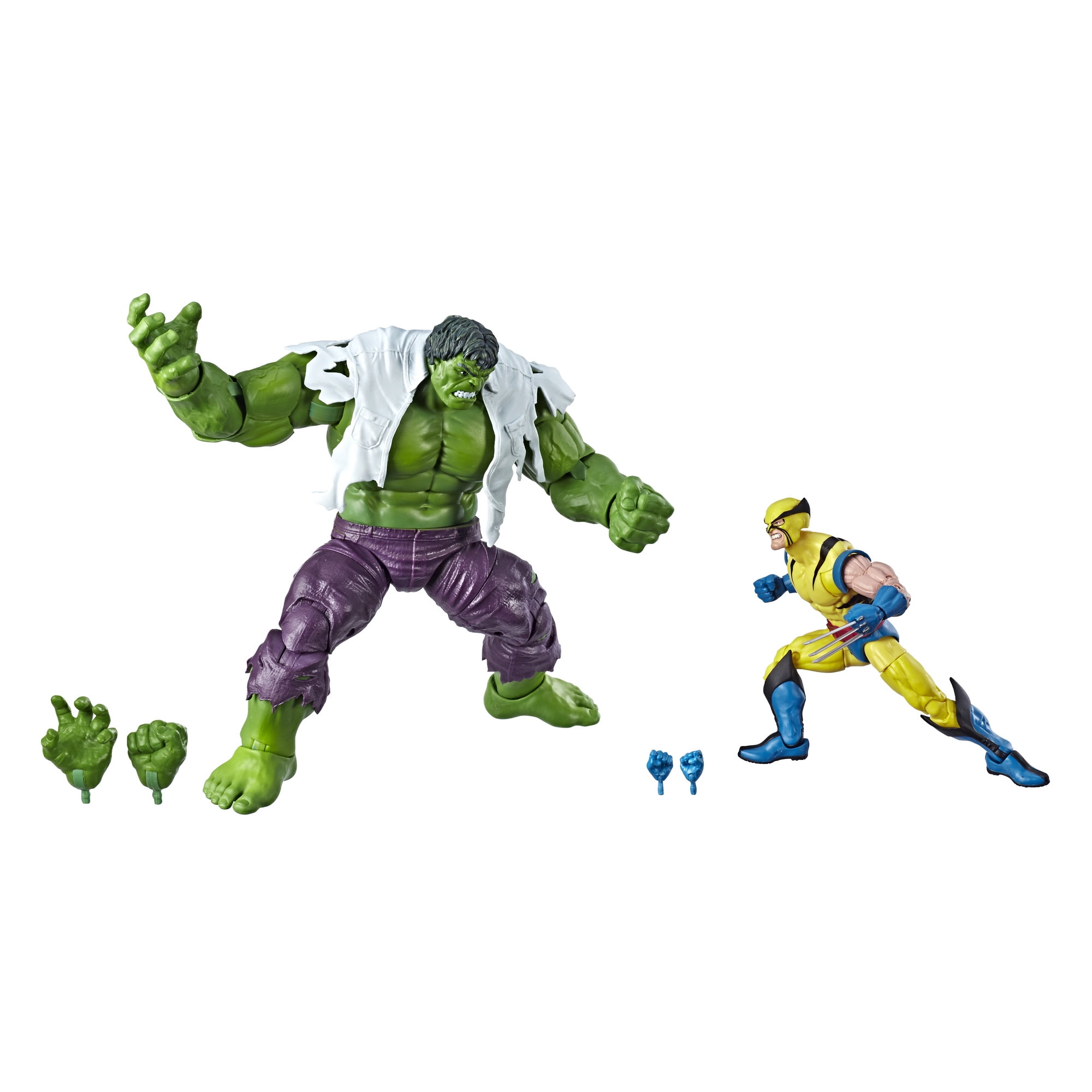 Wolverine Action Figures Marvel Comics 80th Anniversary Legends Series Hulk Vs 