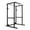 Black, variant on QUHEE Squat Rack Power Cage, 1200lbs Capacity, Multi-Functional Workout Equipment,14-Hole Adjustable Height With Safety Arms and J-Hooks for Home Gym ，Garage Gym