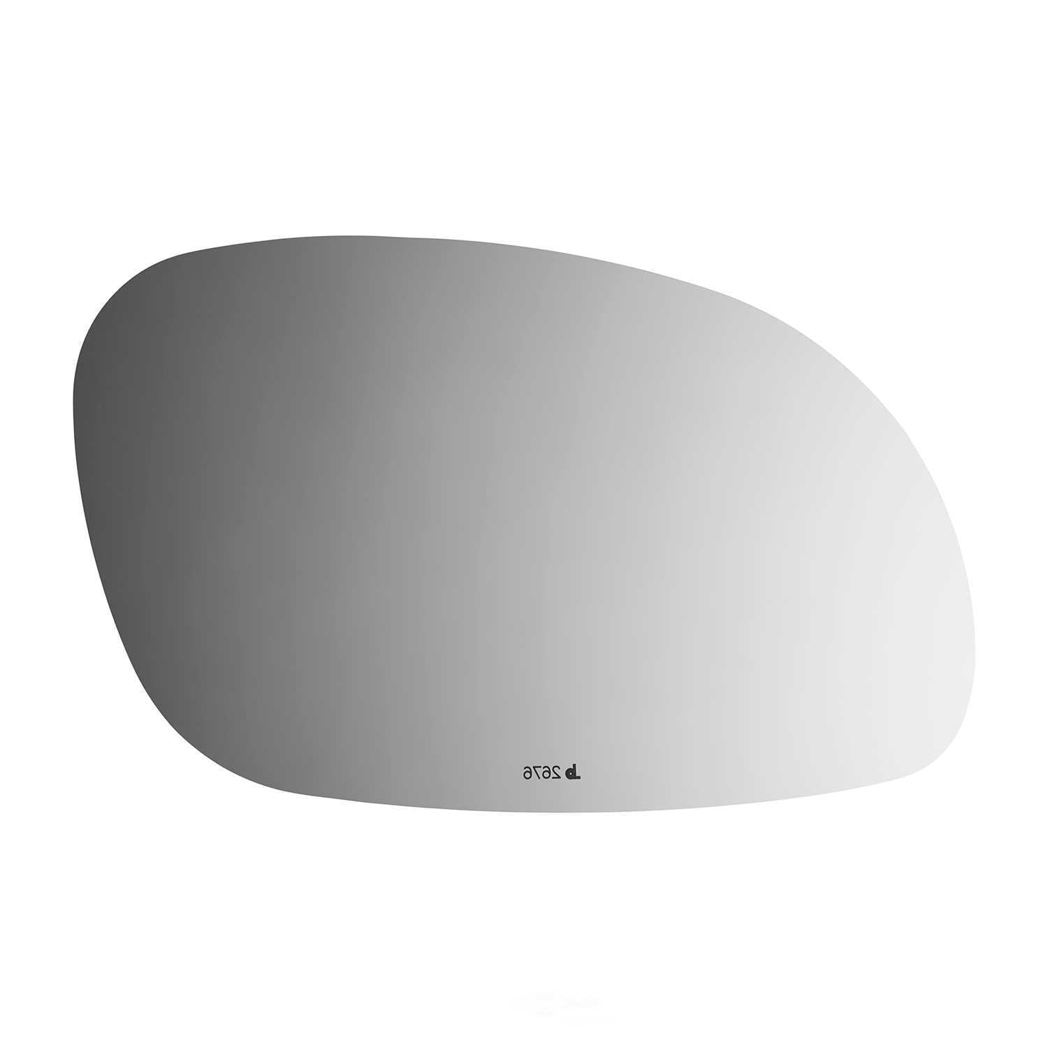 Burco Side View Mirror Replacement Glass - Clear Glass - 2676