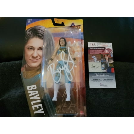Sale Bayley Figure Series 121 Signature Jsa Signature Signature Wwe