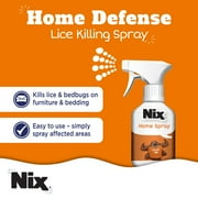 Nix Ultra Lice Removal Kit, 3.4oz Lice Treatment Hair Solution & Comb + 5oz Home Bedbug Spray, 1 Kit
